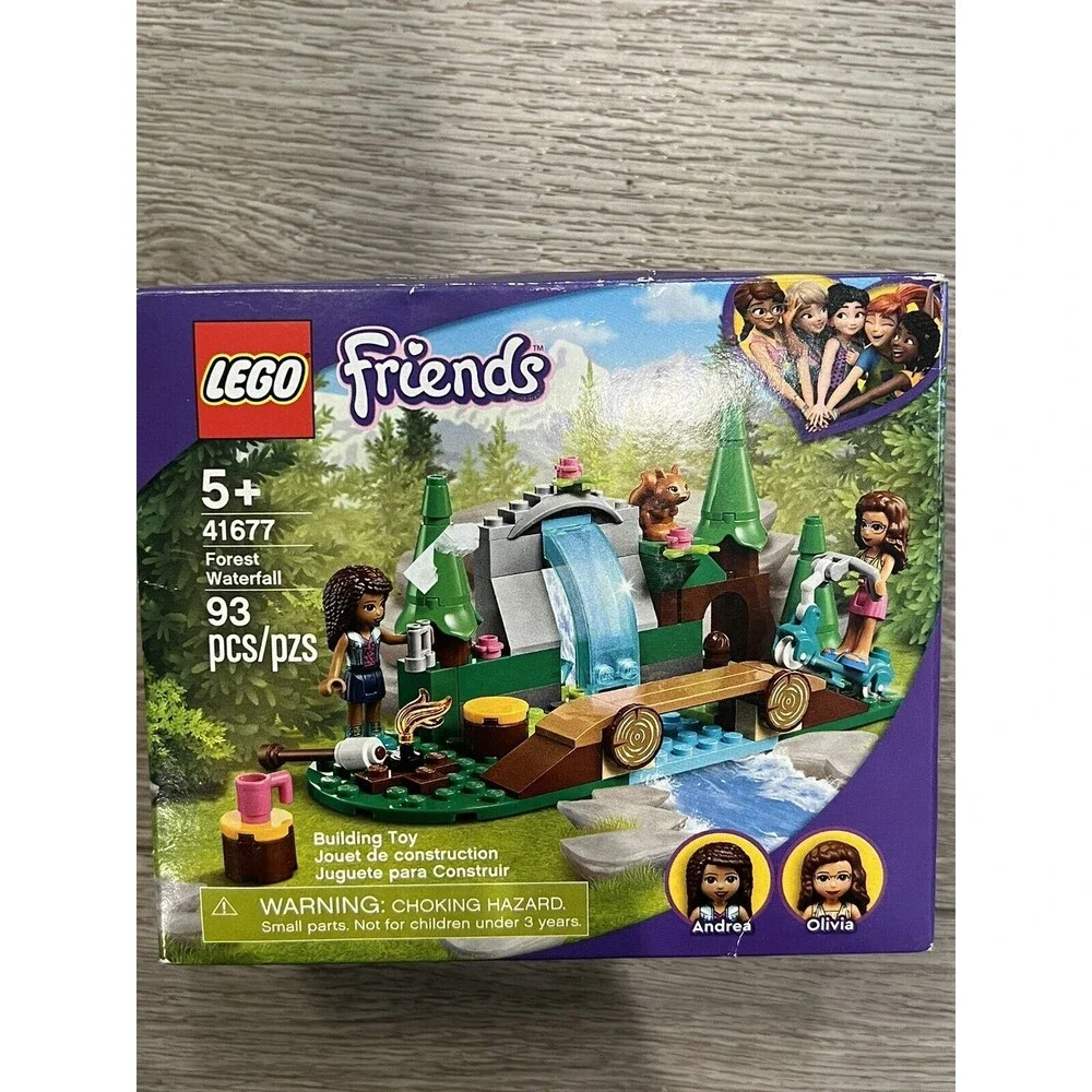 NEW! LEGO Friends Forest Waterfall 41677 Building Kit Playset‎ 93pcs